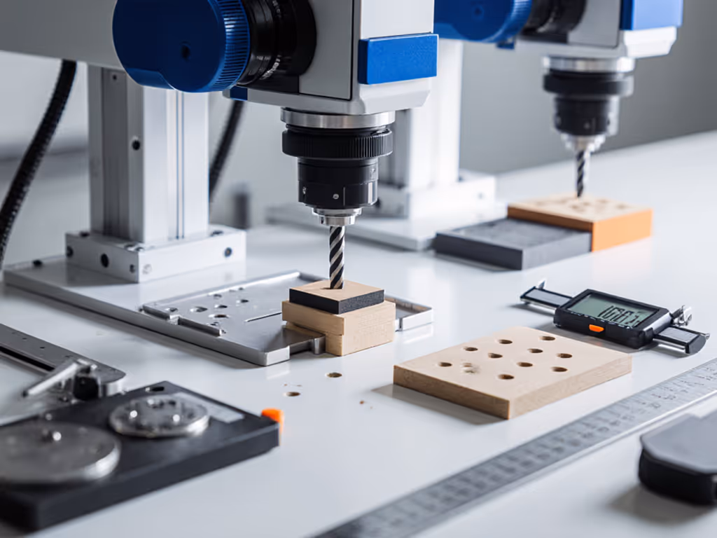 desktop_robot_drilling_test_setup