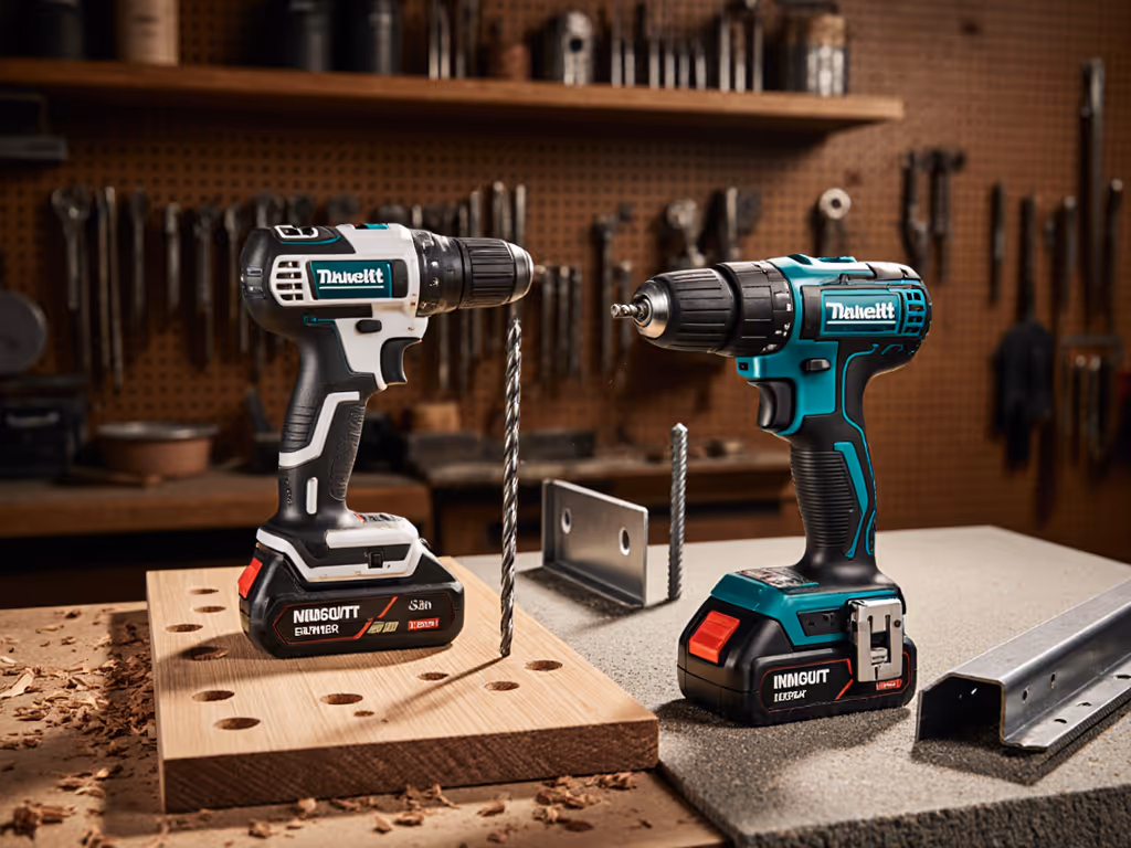 Drill Driver vs Impact Driver: When to Use Each Tool