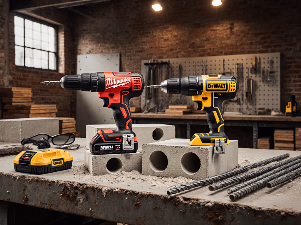MX FUEL vs FlexVolt: Real 36V SDS+ Drill Test