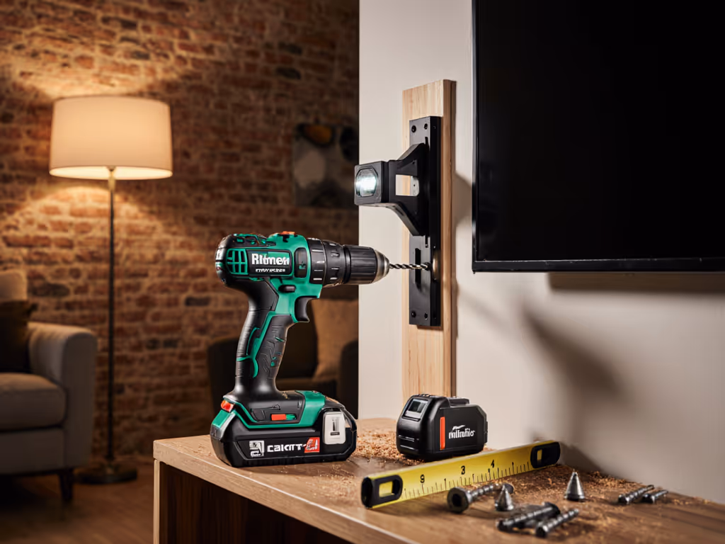 Secure Power Drill TV Mounting: Step-by-Step Guide