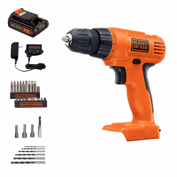 BLACK+DECKER 20V MAX POWERCONNECT Power Drill