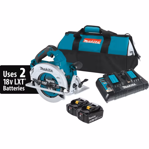 Makita XSH06PT 36V Brushless 7-1/4” Circular Saw Kit